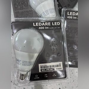 LEDARE LED • Light Bulb • 400Lm/ 6.3W